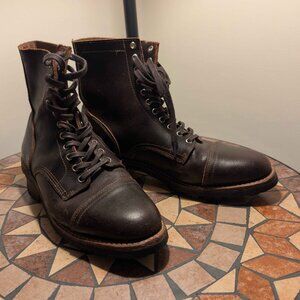 Thursday Boot Co. Storm King Boots in Black Coffee w/ Lug Soles (9)